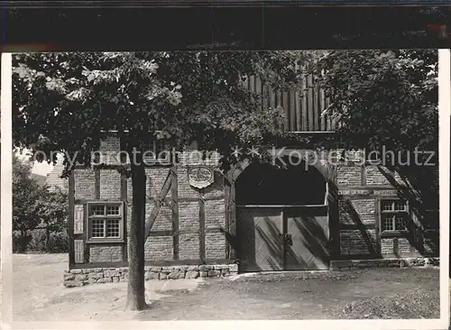 Alhausen Westfalen Geburtshaus Weber  Kat. Bad Driburg