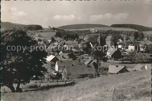 Usseln Totalansicht Kat. Willingen (Upland)