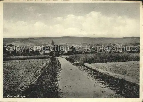 Oberkaufungen Weg in das Dorf Kat. Kaufungen