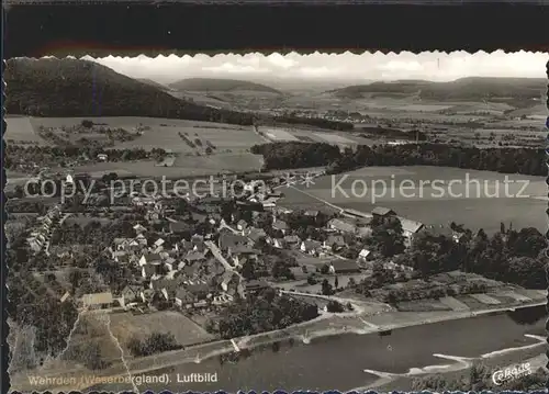 Wehrden Fliegeraufnahme Kat. Beverungen