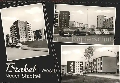 Brakel Westfalen Neuer Stadtteil Kat. Brakel