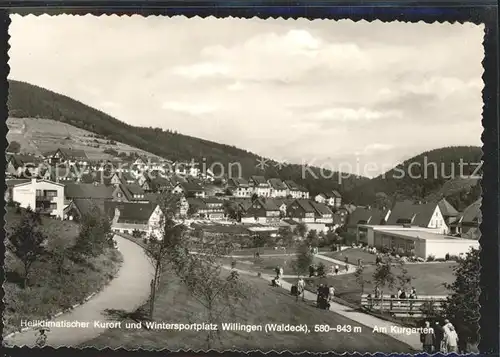 Willingen Sauerland Kurgarten Kat. Willingen (Upland)