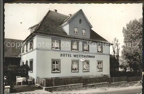 Usseln Hotel Westfalenhof Kat. Willingen (Upland)