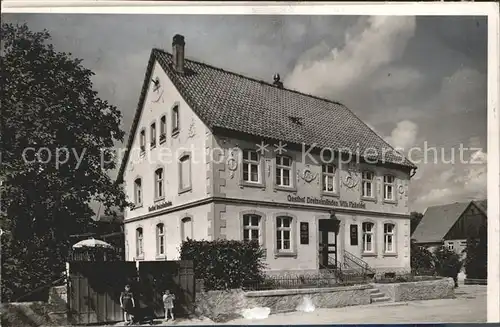 Alhausen Westfalen Gasthof Dreizehnlinden Kat. Bad Driburg