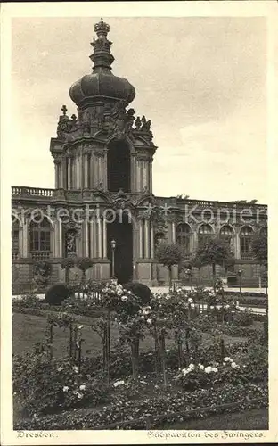 Dresden Suedpavillon Zwinger Kat. Dresden Elbe