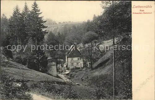 Bad Schandau Liethenmuehle  Kat. Bad Schandau