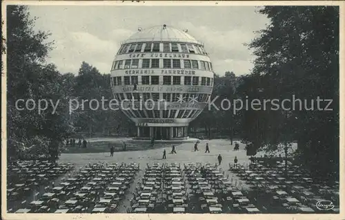 Dresden Jahresschau Deutscher Arbeit Kugelhaus  Kat. Dresden Elbe