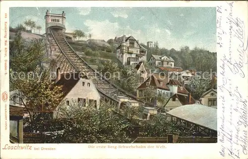 Loschwitz Schwebebahn  Kat. Dresden