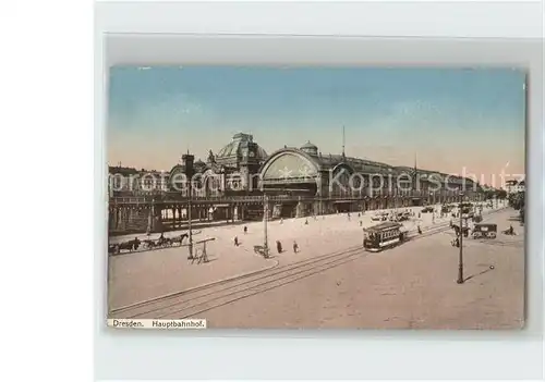 Dresden Hauptbahnhof Kat. Dresden Elbe