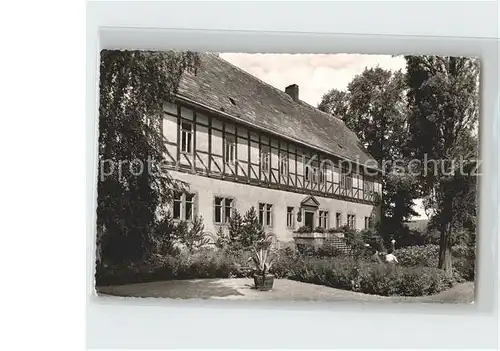 Bodenwerder Muenchhausens Geburtshaus  Kat. Bodenwerder