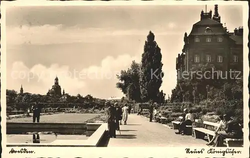 Dresden Koenigsufer Kat. Dresden Elbe