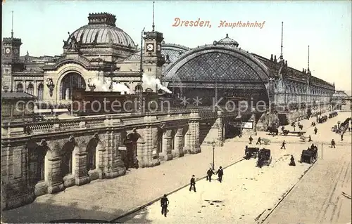 Dresden Hauptbahnhof Kat. Dresden Elbe