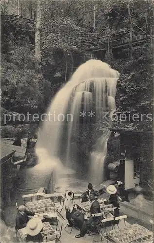 Schandau Bad Amselfall Kat. Bad Schandau