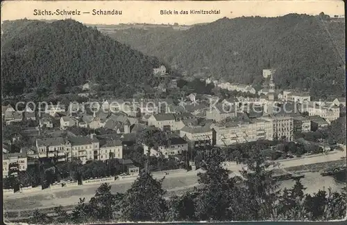 Schandau Bad Kirnitzschtal Kat. Bad Schandau