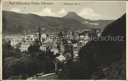 Schandau Bad Lilienstein Kat. Bad Schandau