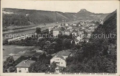 Schandau Bad Lilienstein  Kat. Bad Schandau