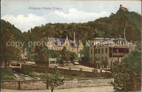 Pillnitz Pillnitzer Muehle Kat. Dresden
