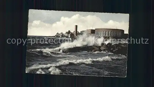 Wilhelmshaven Strandhalle Strandhaeuser Sturmflut Kat. Wilhelmshaven