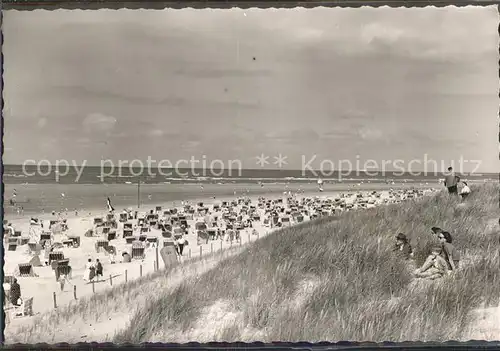 Langeoog Nordseebad Strand Kat. Langeoog