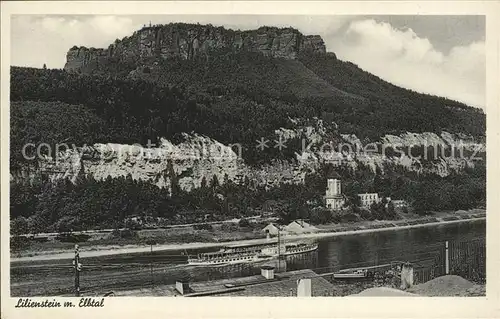 Lilienstein Elbtal Kat. Bad Schandau