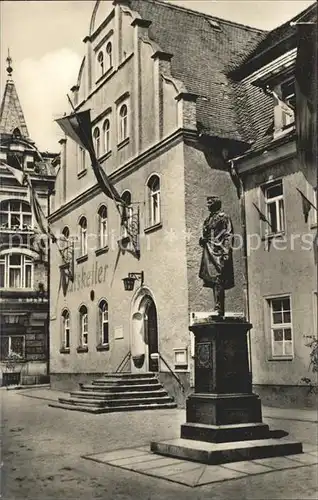 Pulsnitz Sachsen Ernst Rietschel Denkmal Kat. Pulsnitz