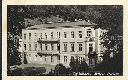 Schandau Bad Kurhaus Parkhotel Kat. Bad Schandau