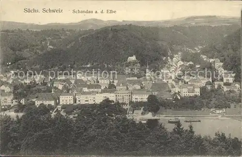 Schandau Bad Stadt Kat. Bad Schandau