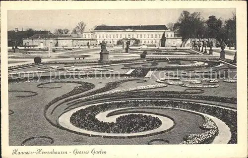 Herrenhausen Hannover Grosser Garten Kat. Hannover