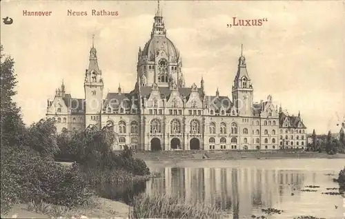 Hannover Neues Rathaus Luxus Kat. Hannover