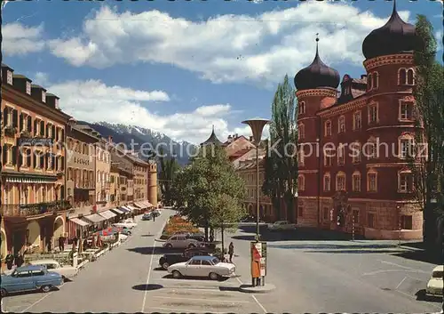 Lienz Tirol Stadtplatz mit Liebburg Kat. Lienz