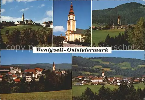 Wenigzell Kirche Ortsansichten Kat. Wenigzell