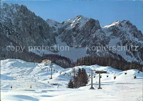 Walchsee Tirol Zahmer Kaiser Lift Durchholzen Kat. Walchsee