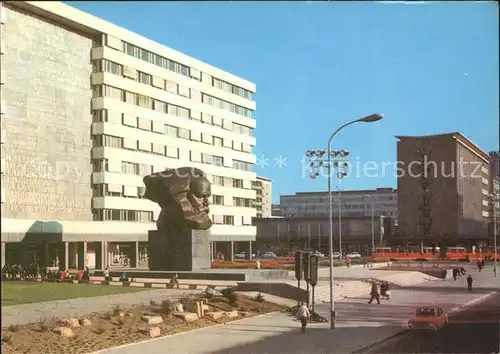 Karl Marx Stadt Karl Marx Monument Kat. Chemnitz