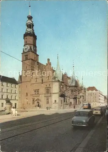 Wroclaw Kirchenpartie Kat. Wroclaw Breslau