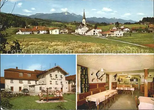 Neukirchen Teisenberg Gasthaus Zur Post Kat. Teisendorf