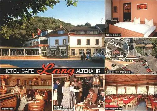 Altenahr Hotel Cafe Lang Kat. Altenahr