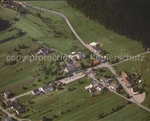 Bad Herrenalb Fliegeraufnahme Hotel Restaurant Pension Zur Linde Kat. Bad Herrenalb