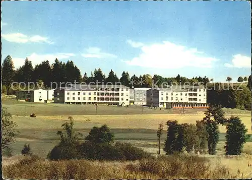 Bad Steben Sanatorium Frankenwarte Kat. Bad Steben