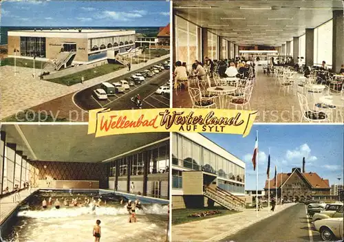 Westerland Sylt Wellenbad Cafe Kat. Westerland