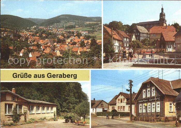 Geraberg Kat. Geraberg Nr. ks56208 oldthing Ansichtskarten Thüringen