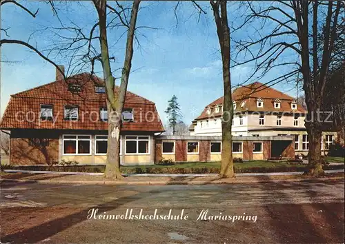 Bovenden Heimvolkshochschule Maraispring Kat. Bovenden