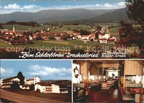Drachselsried Zum Schlossbraeu Gasthaus Pension Kat. Drachselsried