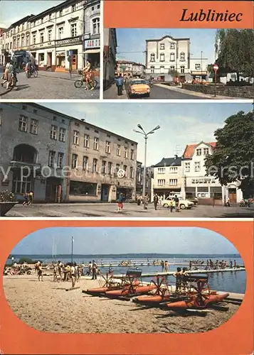Lubliniec Lublinitz Strand und Stadtpartie /  /Lubliniec