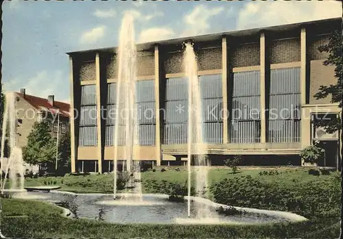 Witten Ruhr Stadtbad Fontaene Kat. Witten Ruhr