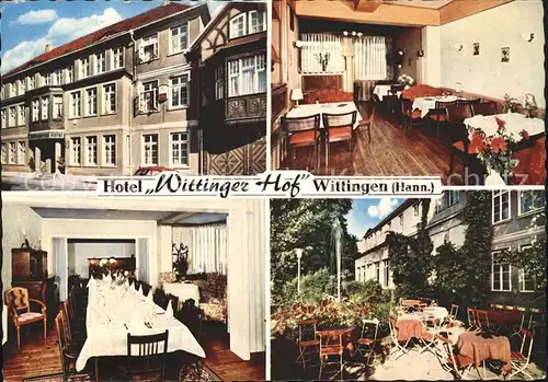 Wittingen Niedersachsen Hotel Wittinger Hof Kat. Wittingen