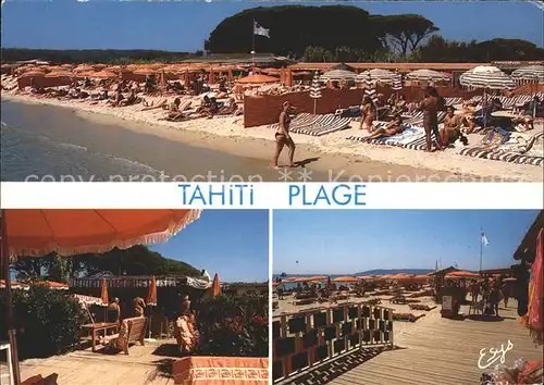 Saint Tropez Var Tahiti Plage Le Bar La Boutique Kat. Saint Tropez