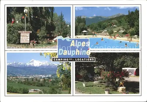 Gap Hautes Alpes Alps Dauphine Camping Restaurant Bar Piscine Kat. Gap