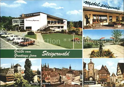 Wachenroth Motel Steigerwald Nuernberg Bamberg Rothenburg Tauber Kat. Wachenroth