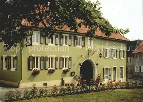 Westhofen Rheinhessen Gasthaus zur Krone / Westhofen /Alzey-Worms LKR