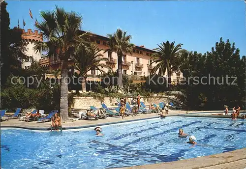 Palma de Mallorca Hotel Son Vida Swimmingpool Kat. Palma de Mallorca